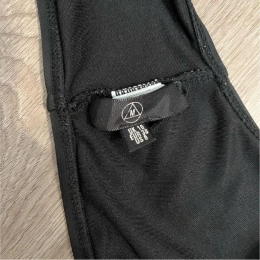 Missguided Black Ruffle Swimsuit Top - Picture 6 of 6